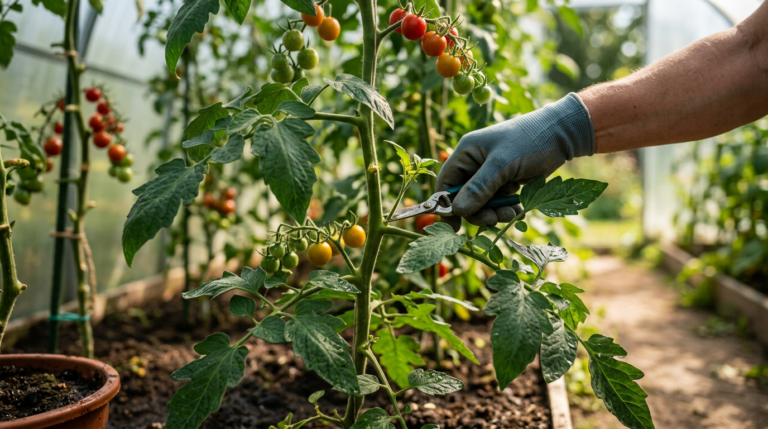 Tomaten richtig ausgeizen: So steigert man den Ertrag